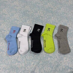 On Running Men's Mid-Cut Socks 5-Pack